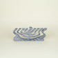 Vintage Metal Wavy Menorah